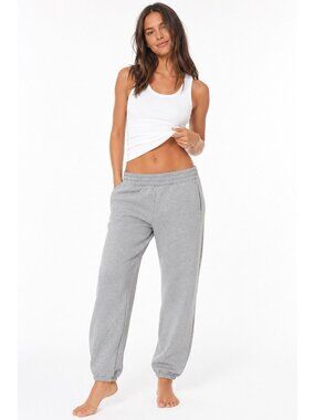 OFFLINE AERIE sweatpants heather gray XL lounge bed rot sleep jogger fleece